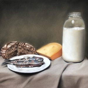 Hollandse Tafel (VERKOCHT) | 30x24cm