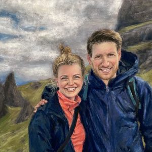 Dubbelportret 21x30cm