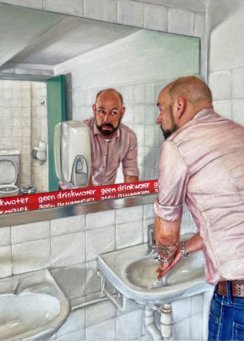 Geen Drinkwater | 21x27cm"De Kunst van een Werkdag"